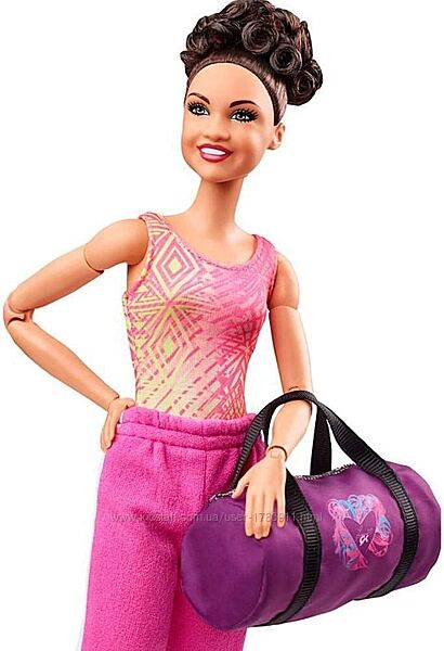 Кукла Барби гимнастка Лаура Фернандез Laurie Hernandez Gymnast Barbie Doll