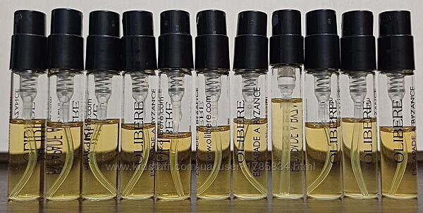 оптовый лот Olibere Les Essentielles Escapade a Byzance. фирменные семплы