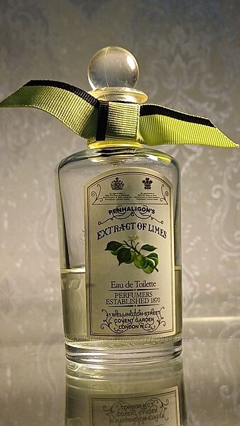 Penhaligon´s Extract of Limes EDT 100мл. остаток на фото. редкость.