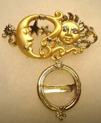 винтажная брошь Danecraft 1970s