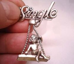 винтажная брошь Danecraft 1980&acutes