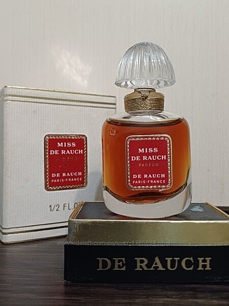 Винтажные духи madeleine de rauch miss de rauch 15мл