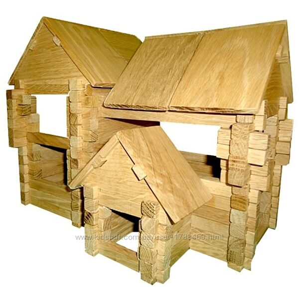 Конструктор деревянный Поместье дом