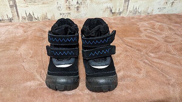 Демисезонные ботинки reima, черные ботинки для мальчика