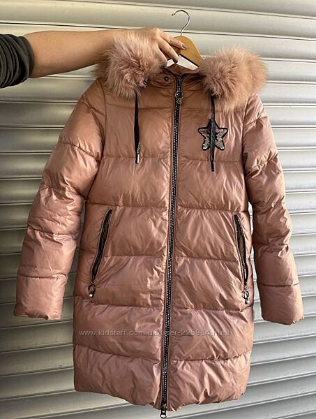 Зимове пальто на дівчинку Donilo. 158 ріст