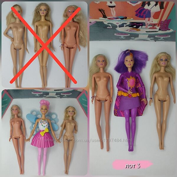 Лот 3 куклы Барби Barbie Steffi simba 