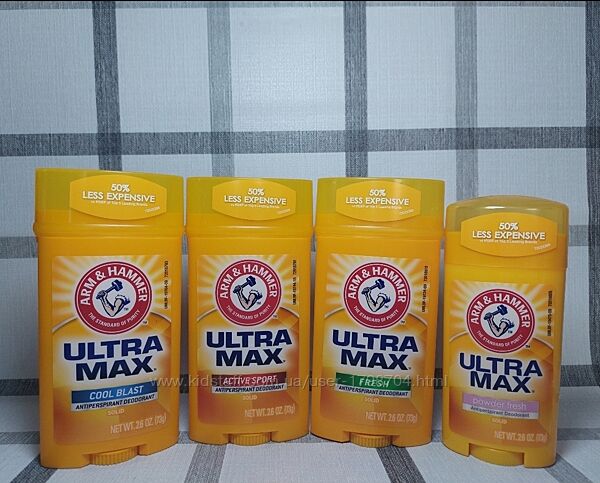 ArmHammer, UltraMax, твердый дезодорант-антиперспирант, 73 г 