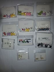 Набір сережок біжутерія різних набор сережек аніме квіти качка метелик 