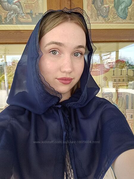 Платок в храм,  на крестины 