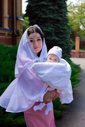 Платок в храм, на крестины, венчания