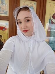 Платок в храм, на крестины, венчания