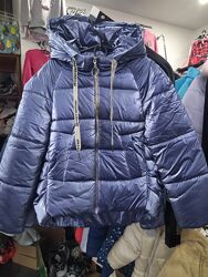 Зимняя термо курточка для девочки. 140-146р.