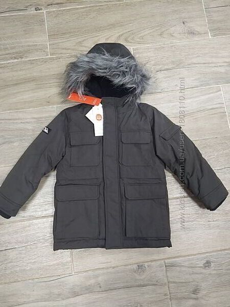 Зимняя курточка парка для мальчика 104р.