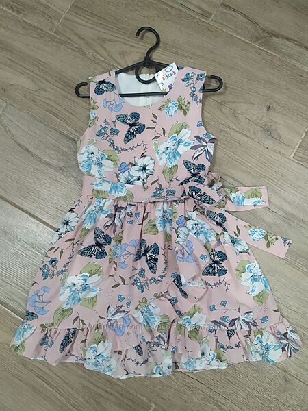 Летнее платье, сарафан для девочки 122р.