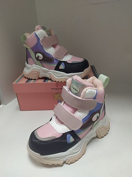 Зимние ботинки для девочки  27-30р.