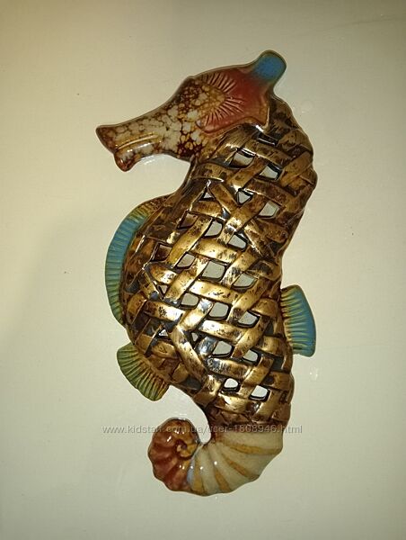Сувенір морський коник кераміка морська тематика