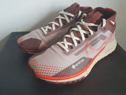 Кросівки для бігу nike react trail 4 gore tex brown red 39p.