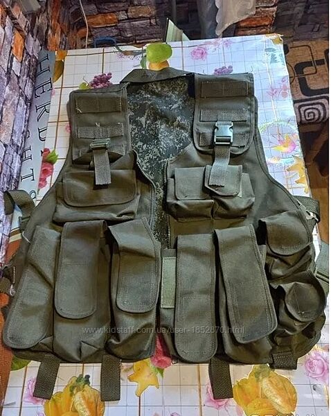 Жилет с подсумками. Разгрузка. РПС. Разгрузочный жилет.