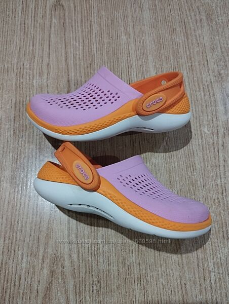 Crocs lite ride шлепанцы кроксы с9