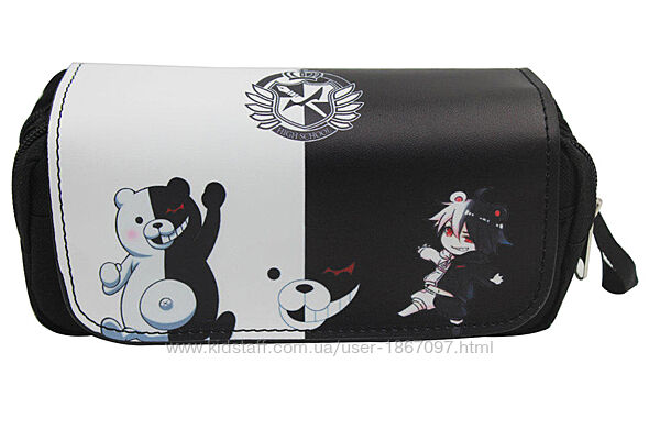 Школьный пенал Монокума из аниме Данганронпа Danganronpa