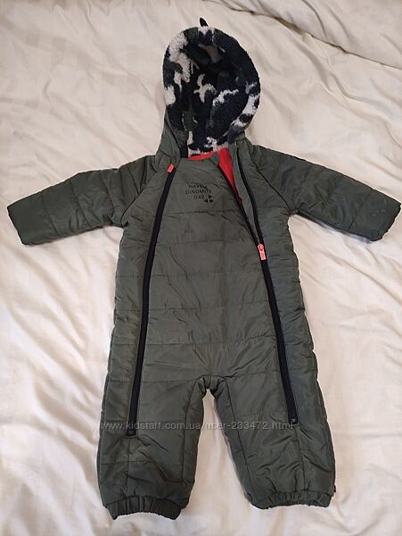 Теплий комбінезон Динозаврик, Розмір 80