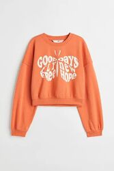 Світшот HM Oversized zip-top 