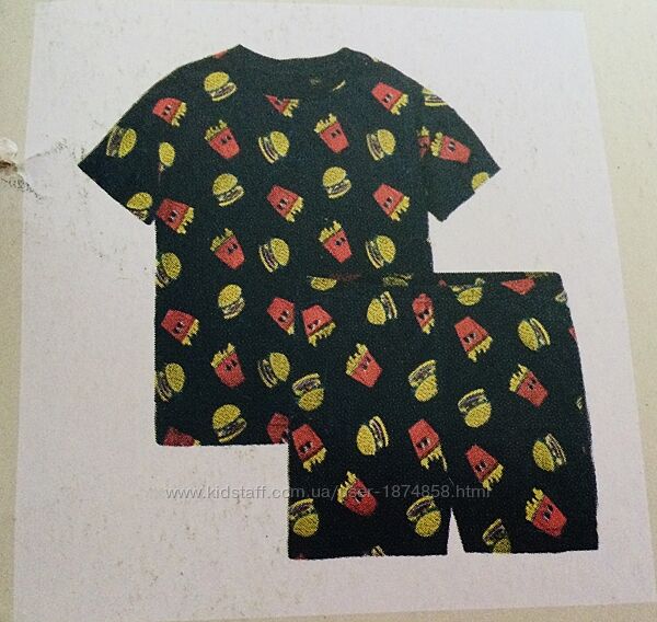 110-116 Pepperts. Німеччина Літня піжама, дитячий комплект. футболка і шорт