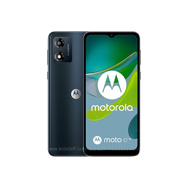 Мобильный телефон Motorola E13 2/64GB, смартфон 6.5, 5000 mAh