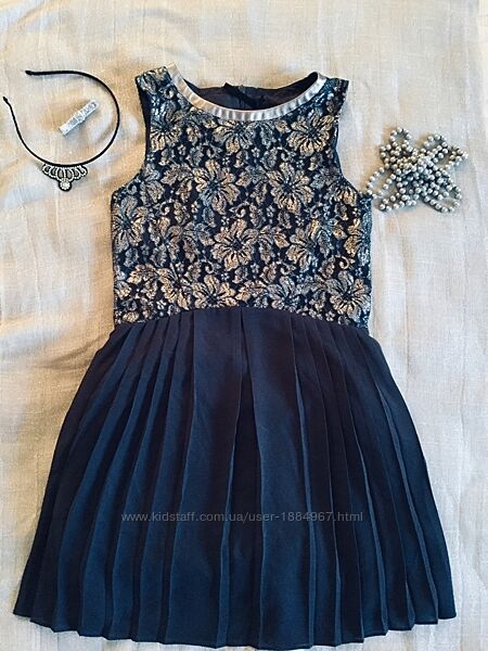 NEXT. Последняя Коллекция. Верх - Набивное серебряное кружево. Шикарно пере