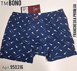 Чоловічі труси боксери з малюнком ТМ Bono МШ 950316 