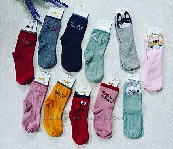 Носки шкарпетки для дівчаток 