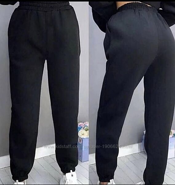 Флісхіт сезону Жіночі спортивні штани  трєхнитка на флісі. р. 48-56