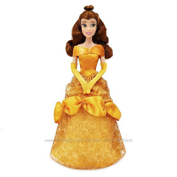 Disney мягкая игрушка кукла Белль красавица и чудовище belle plush doll bea
