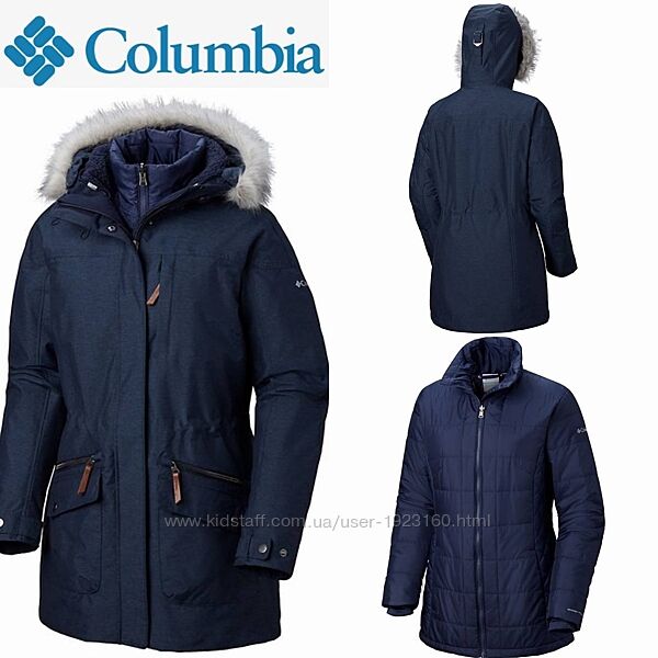 Продам зимову жіночу куртку 3 в 1 Columbia 