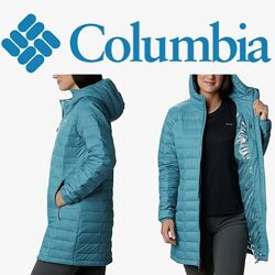 Продам женскую удлиненную куртку Columbia 