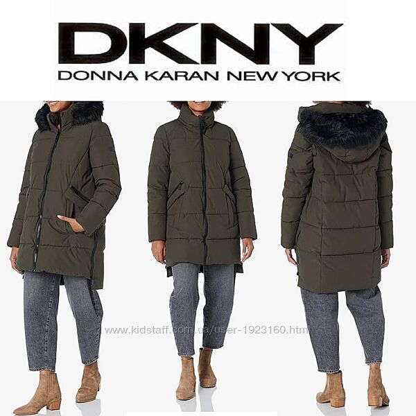 Продам женский зимний пуховик DKNY