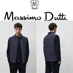 Продам мужскую пуховую жилетку Massimo Dutti 