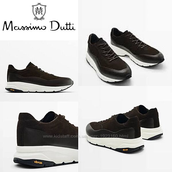 Продам чоловічі шкіряні кросівки Massimo Dutti 