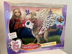 Кукла Эвер Афтер Хай Эппл Вайт Игры  драконов , набор оригинал из США