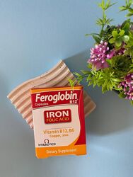 Feroglobin B12 Фероглобін Розчин Таблетки Вітаміни Мінерали Єгипет