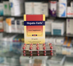 Hepato-Forte Гепато-Форте БАД для печінки вітамін В1 В2 В3 В6 В12 Єгипет 