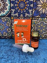 Vidrop Відроп Вітамін Д3 в краплях для дітей з народження 15 мл Єгипет