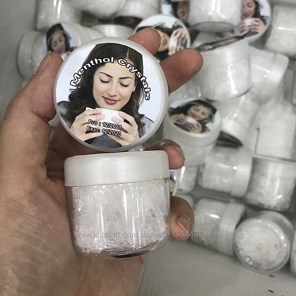 MENTHOL CRYSTALS Кристали ментолу Мята в кристалах Єгипет