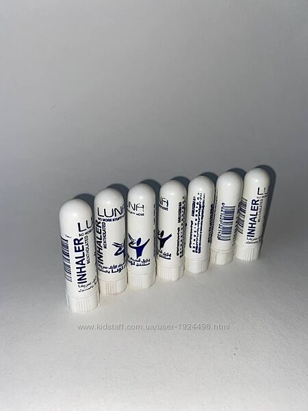 Luna Inhaler Натуральний інгалятор - нюхалка для носа ментол сосна Єгипет