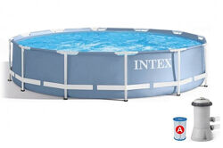 Каркасний круглий басейн Intex 26712, 366 x 76 см, з насосом-фільтром 2006