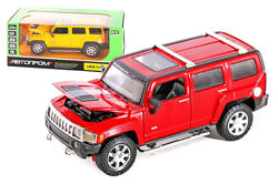 Машина металева Hummer H3 , 68240А, Автопром Хаммер, 124, звук, світло