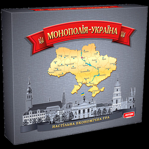 Настільна економічна гра Монополія Україна, Артос, Artos Games