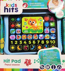 Планшет Kids Hits KH01/002 Перші знання на батарейки, українська та англі