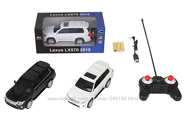 Машинка Lexus LX570  27054/8812, Лексус на радіокеруванні, масштаб 124, пі
