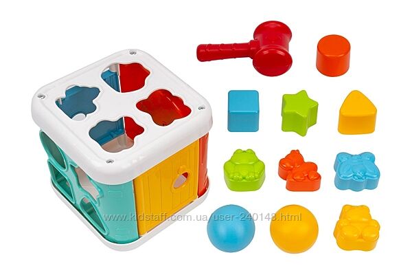 Розвиваюча іграшка куб Розумний малюк ТехноК, 2 вида